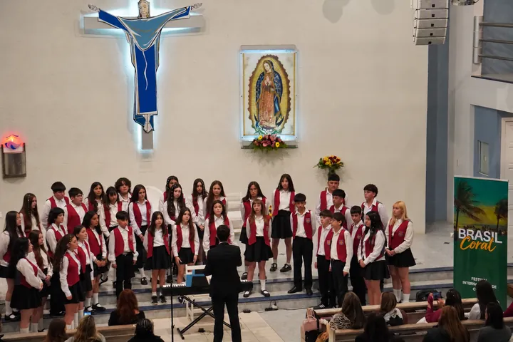 El Coro de Niños Cantores se presenta en Brasil Coral.