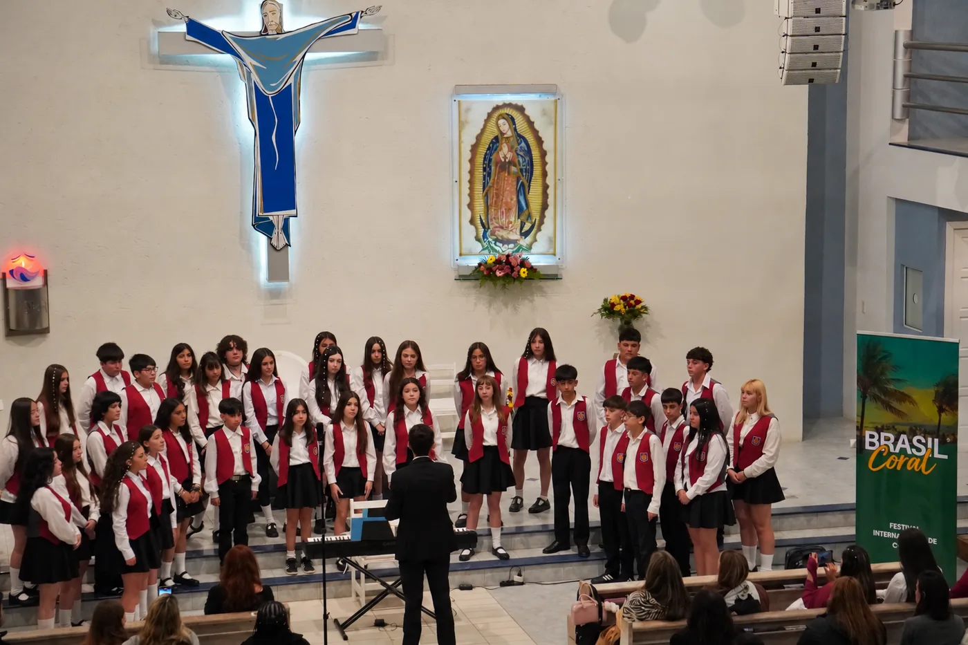 El Coro de Niños Cantores se presenta en Brasil Coral.